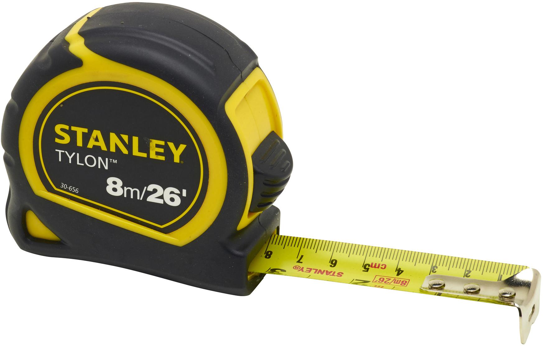 Stanley Tylon 8m Pocket Tylon Tape Measure