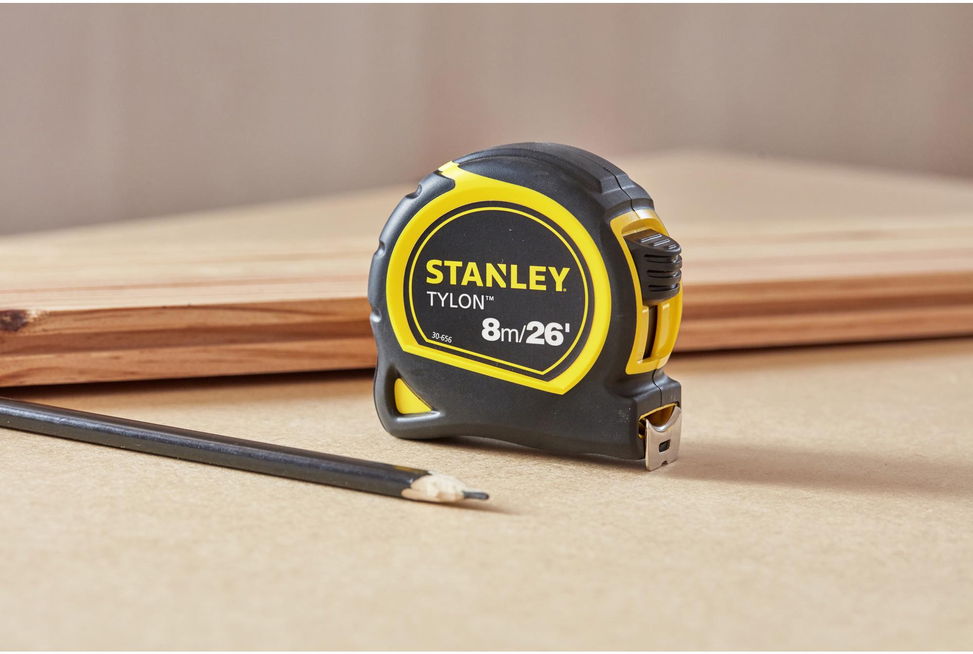 Stanley Tylon 8m Pocket Tylon Tape Measure
