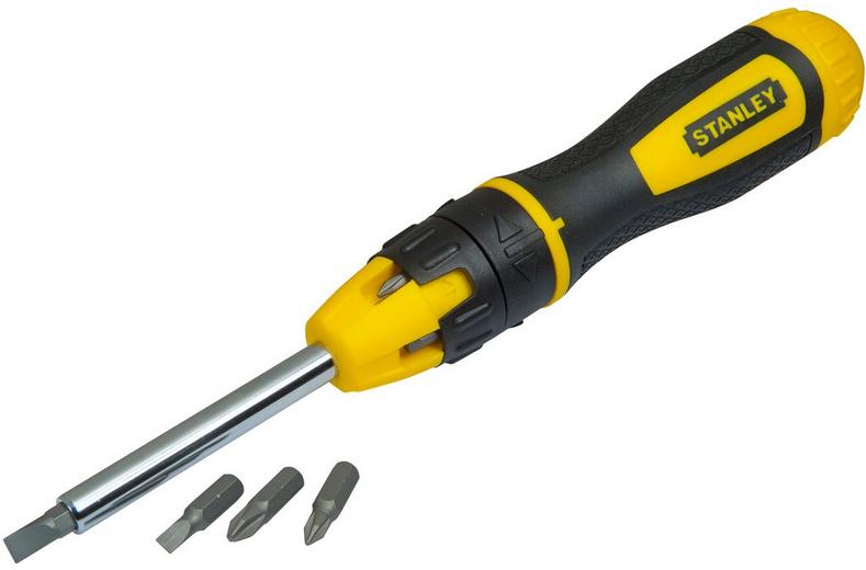 Stanley Multi-Bit Ratchet Screwdriver Stanley Multi-Bit Ratchet Screwdriver
