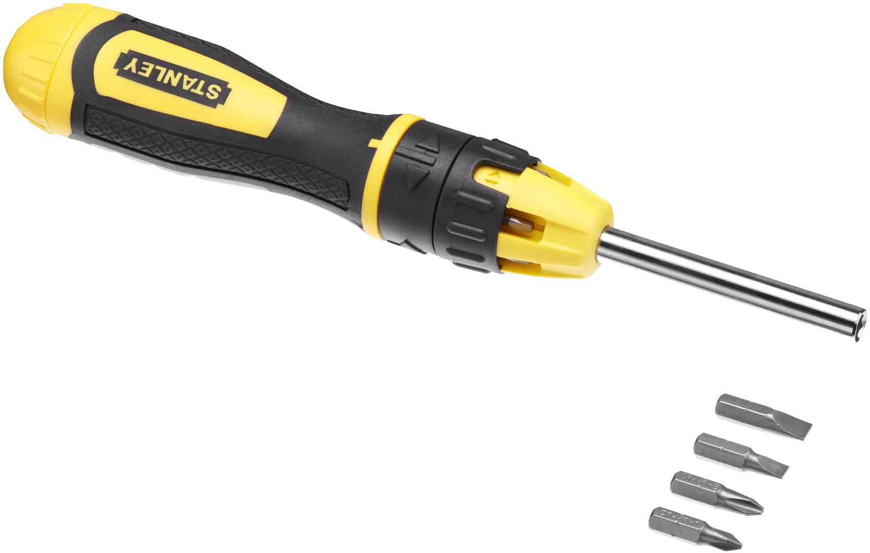 Stanley Multi-Bit Ratchet Screwdriver