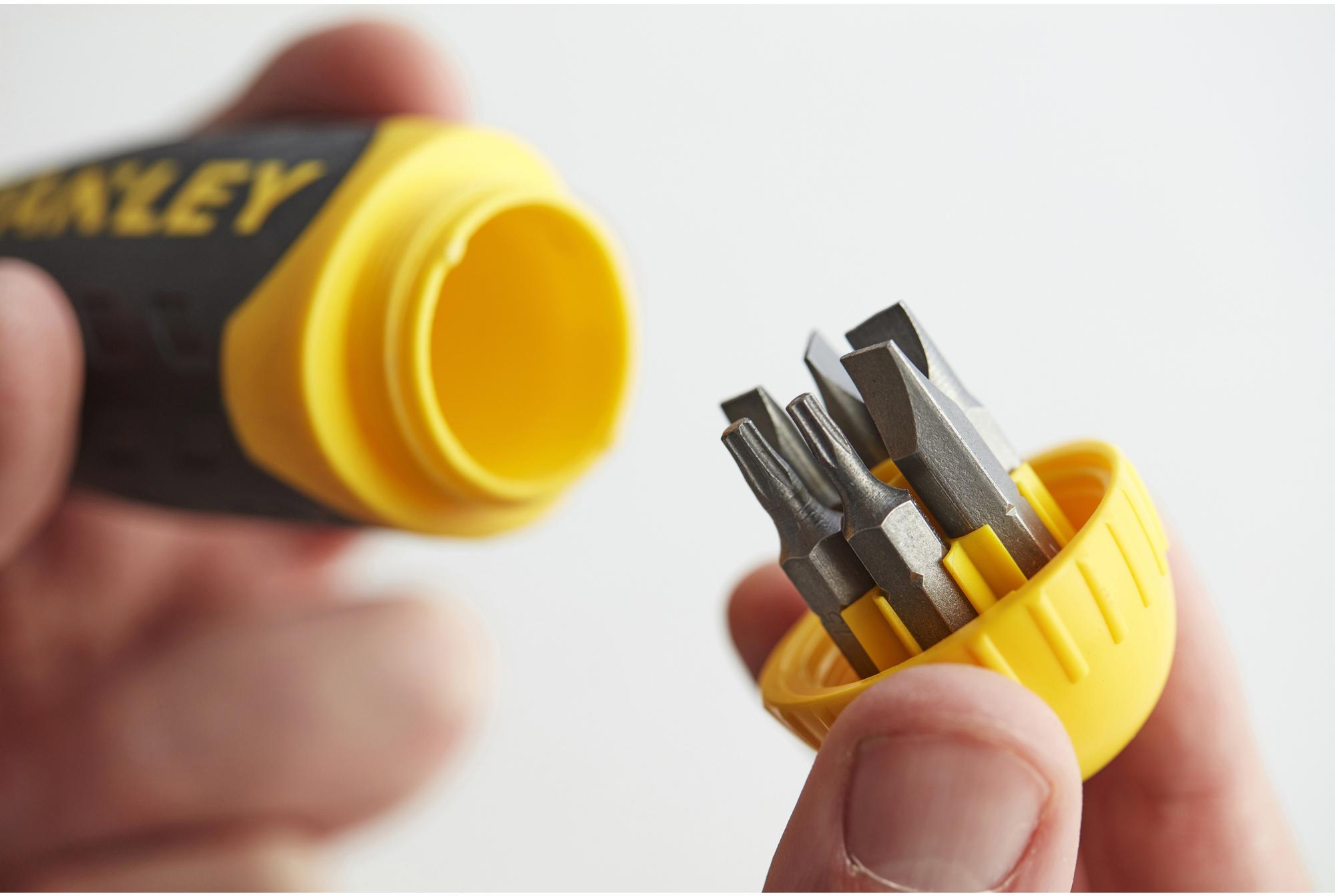 Stanley Multi-Bit Ratchet Screwdriver