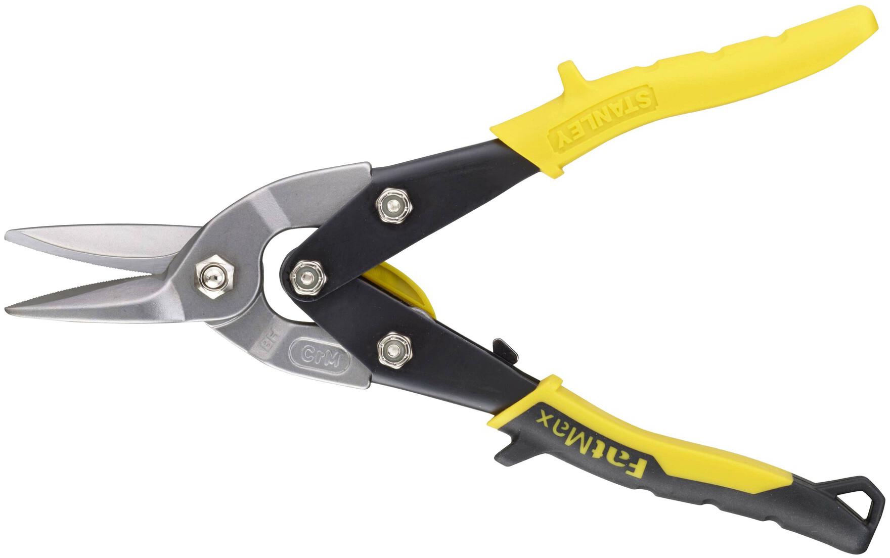 Stanley Fatmax 250mm Avation Snips Straight Cut
