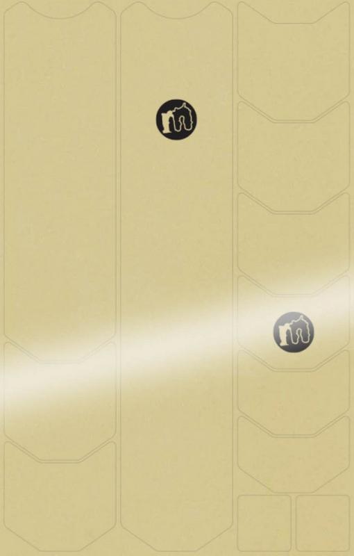 Halfords Mucky Nutz Frame Skinz Clear, Black Gloss | Extra 8% off for BC Members