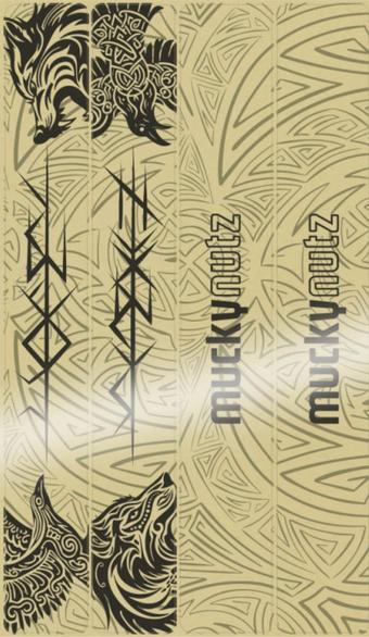 Mucky Nutz Frame Skinz Viking, Black Gloss