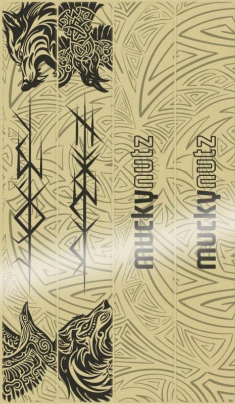 Halfords Mucky Nutz Frame Skinz Viking, Black Gloss | Extra 8% off for BC Members