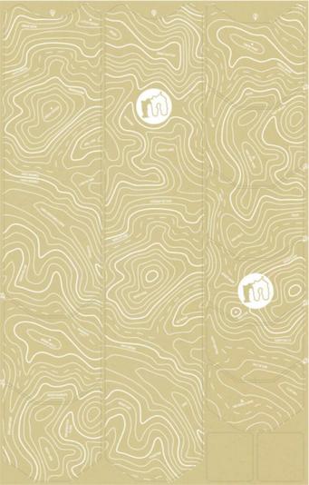 Mucky Nutz Frame Skinz Contours, White Matt