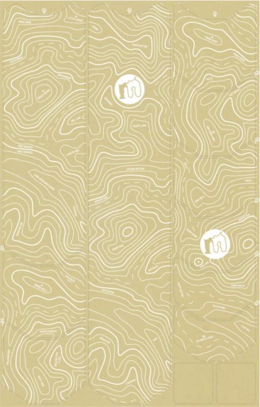 Halfords Mucky Nutz Frame Skinz Contours, White Matt | Extra 8% off for BC Members