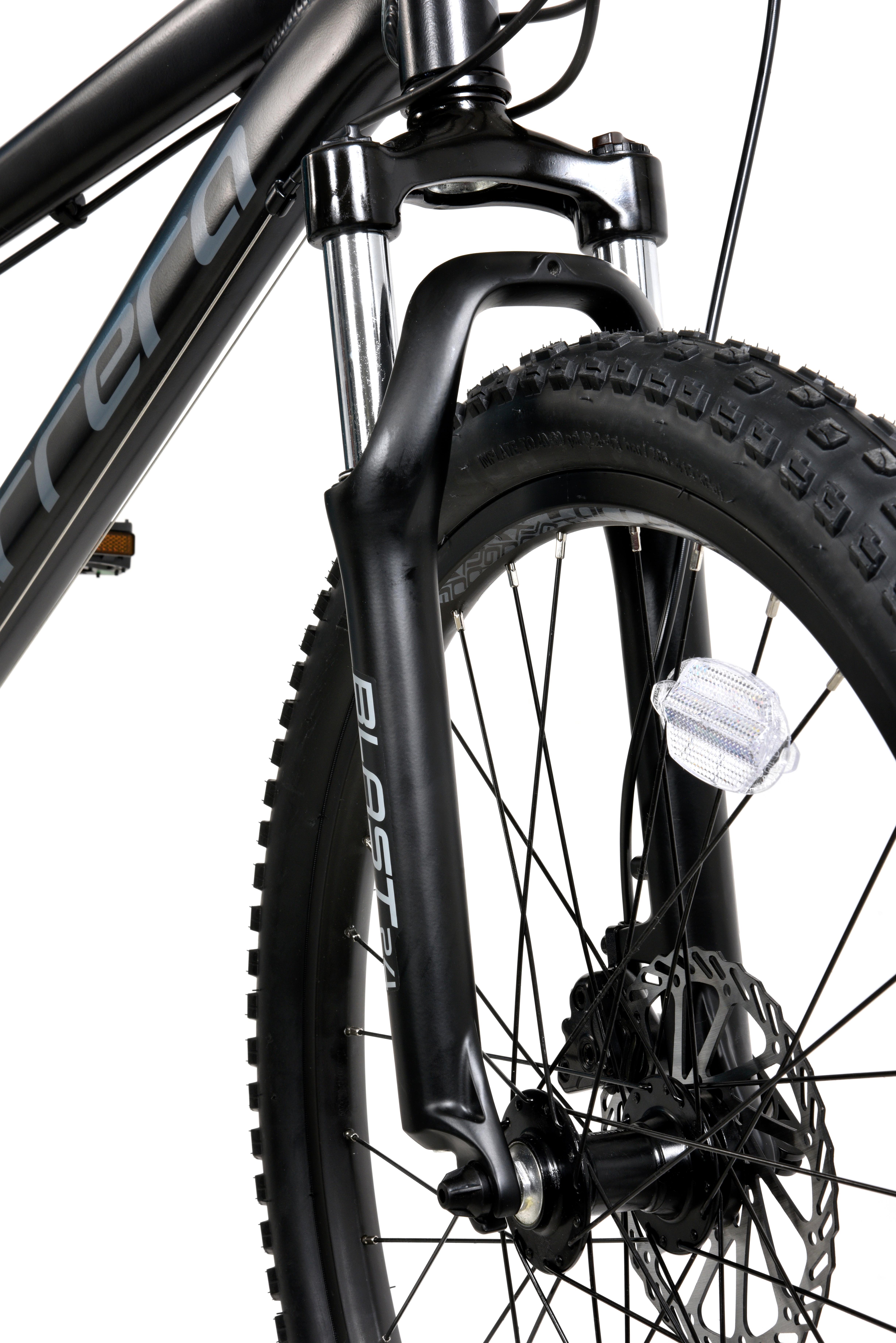 Carrera Blast Junior Mountain Bike - Black - 24" Wheel