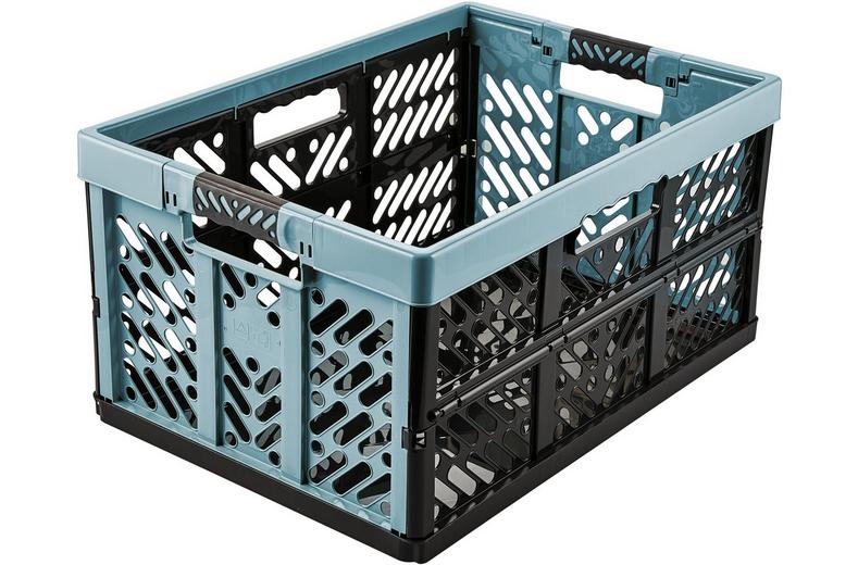 Keeeper Ben Folding Crate 45L Soft Grip Nordic Blue Keeeper Ben Folding Crate 45L Soft Grip Nordic Blue