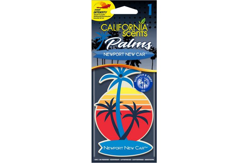 California Scents Palms New Car Air Freshener California Scents Palms New Car Air Freshener
