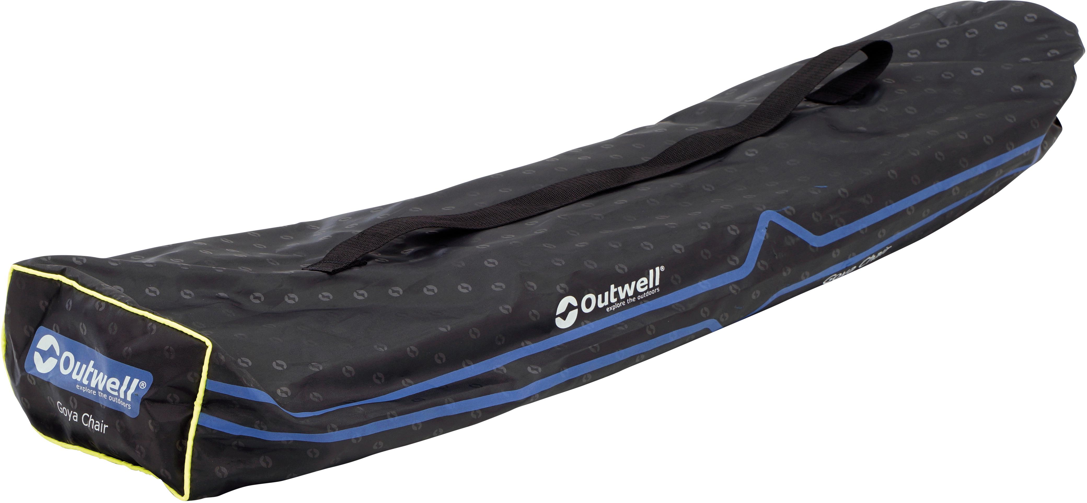 The Outwell Goya Folding Chair - Black