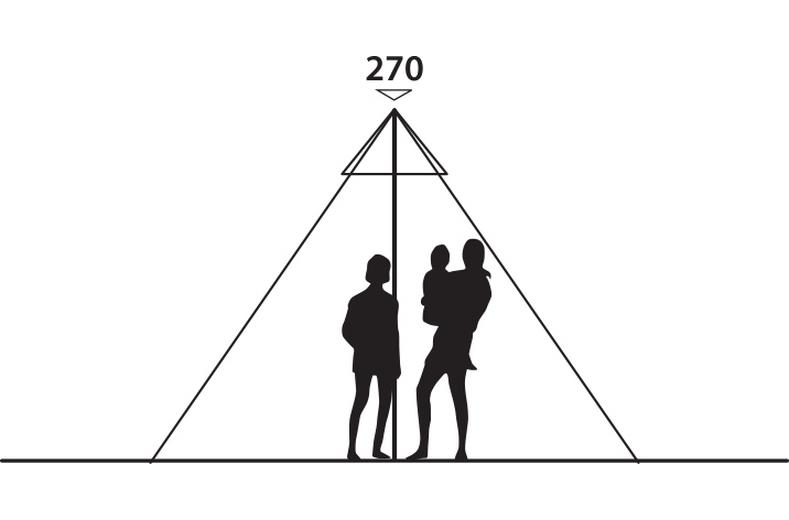 Easy Camp Rands Tipi - 8 Person Tent Easy Camp Rands Tipi - 8 Person Tent