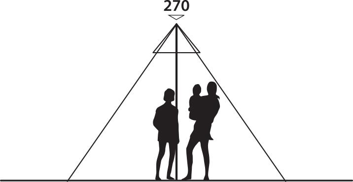 Easy Camp Rands Tipi - 8 Person Tent