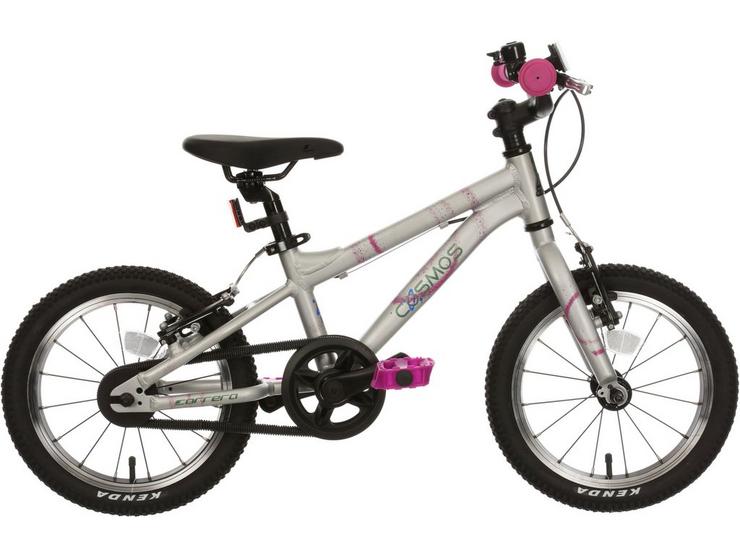 Carrera Cosmos Kids Bike - 14" Wheel - Silver