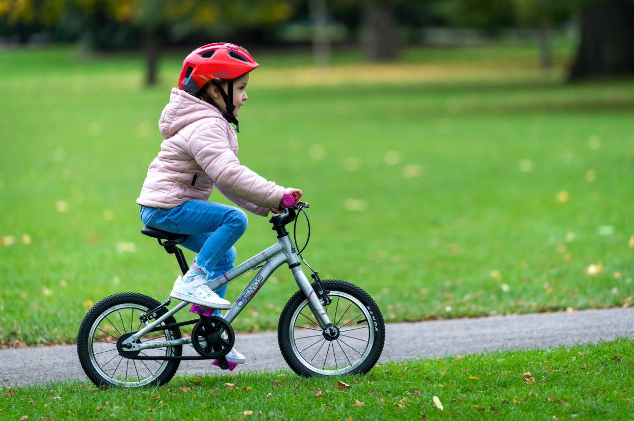 Carrera Cosmos Kids Bike - 14" Wheel - Silver