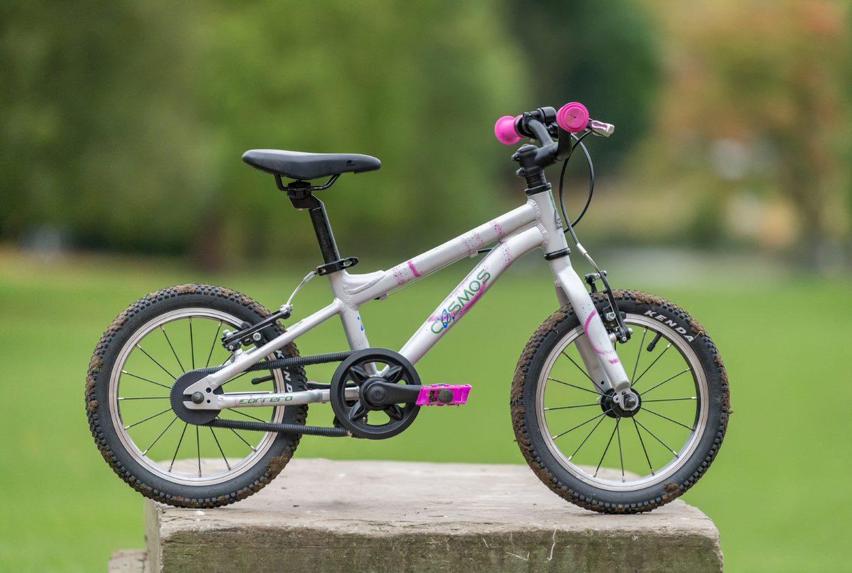 Carrera Cosmos Kids Bike - 14" Wheel - Silver