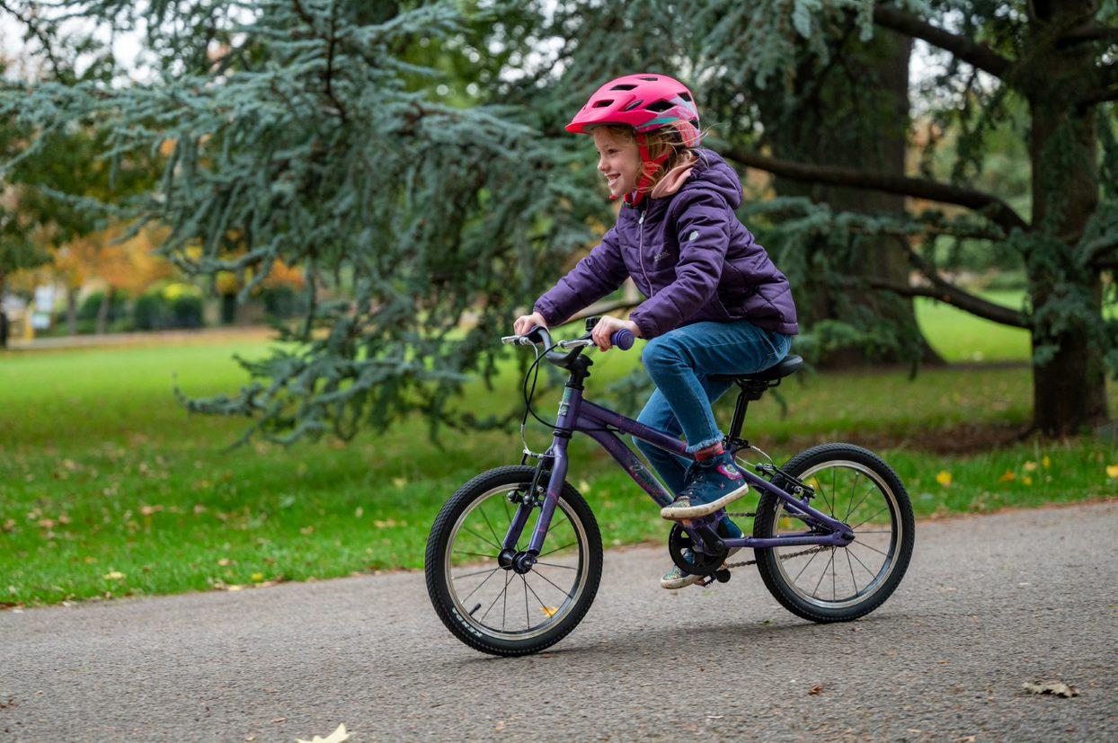 Carrera Cosmos Kids Bike - 16" Wheel - Purple