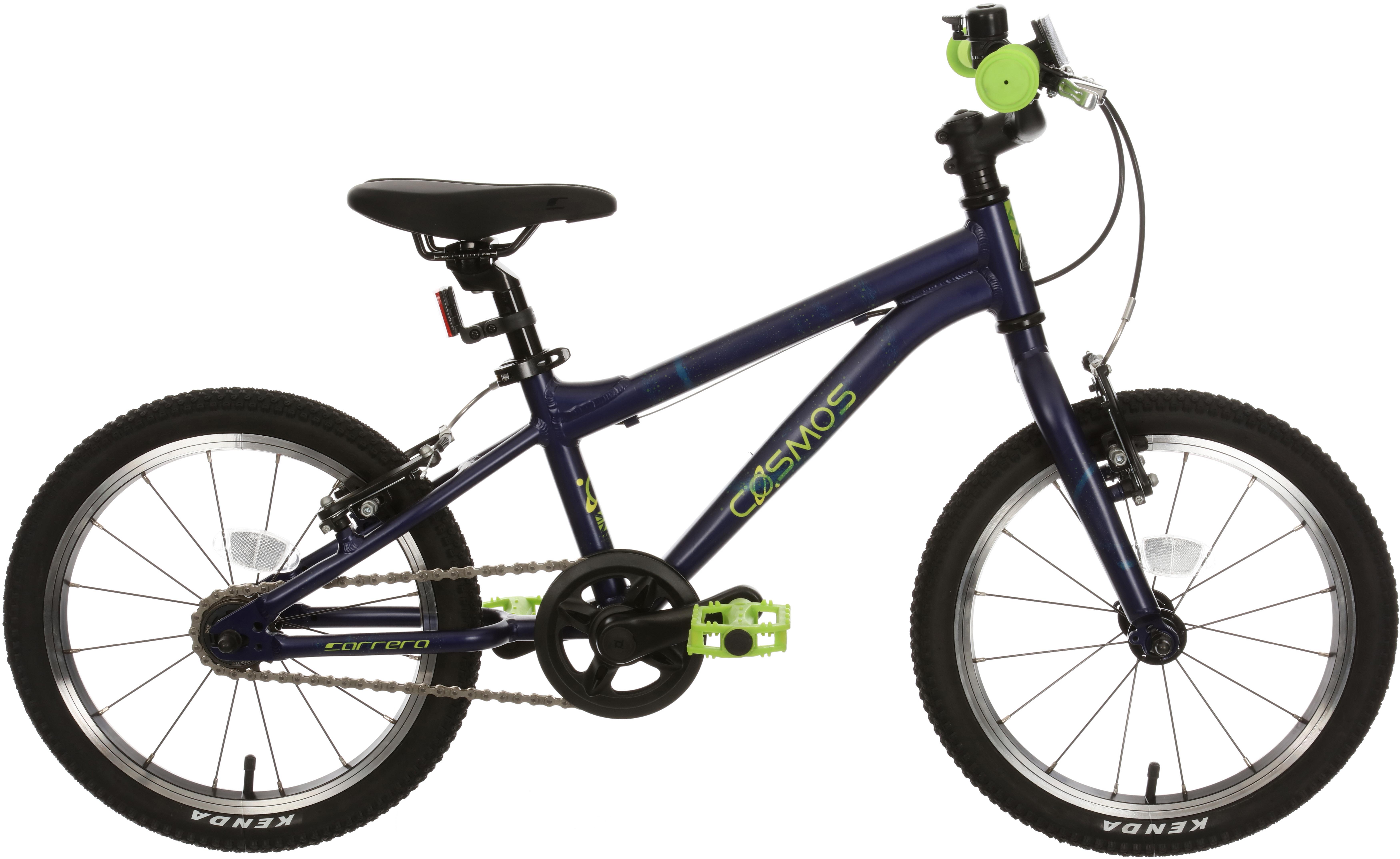 Carrera Cosmos Kids Bike - 16 Inch Wheel - Blue