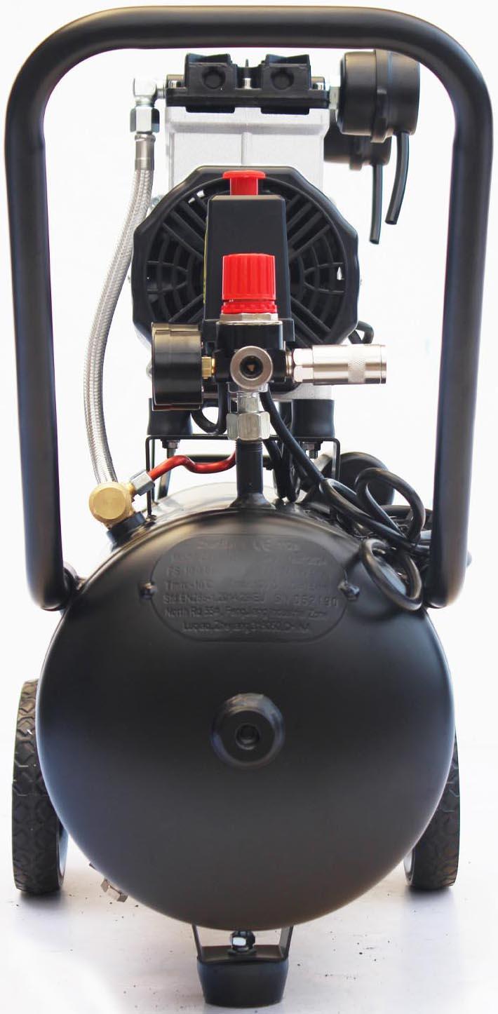 SIP DD 2hp 24 Litre Low Noise Oil-Free Compressor
