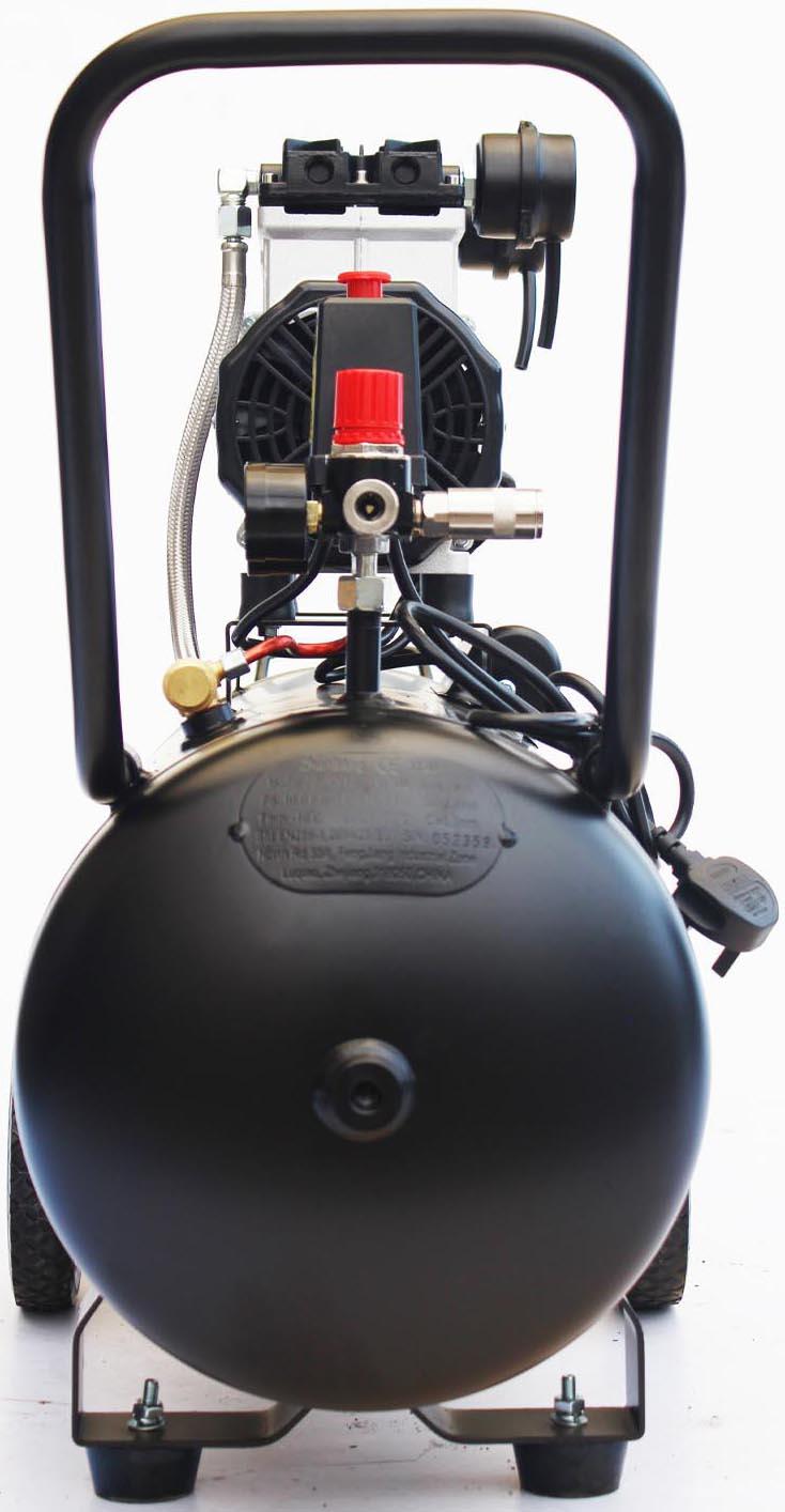 SIP DD 2hp 50 Litre Low Noise Oil-Free Compressor