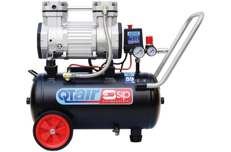 SIP QT AIR DD 1.5hp 24 Litre Ultra Low Noise Oil-Free Compressor SIP QT AIR DD 1.5hp 24 Litre Ultra Low Noise Oil-Free Compressor