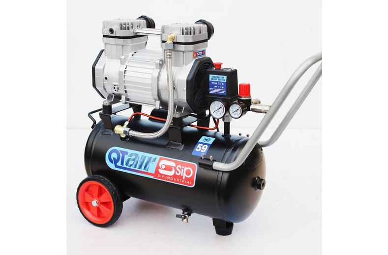 SIP QT AIR DD 1.5hp 24 Litre Ultra Low Noise Oil-Free Compressor SIP QT AIR DD 1.5hp 24 Litre Ultra Low Noise Oil-Free Compressor