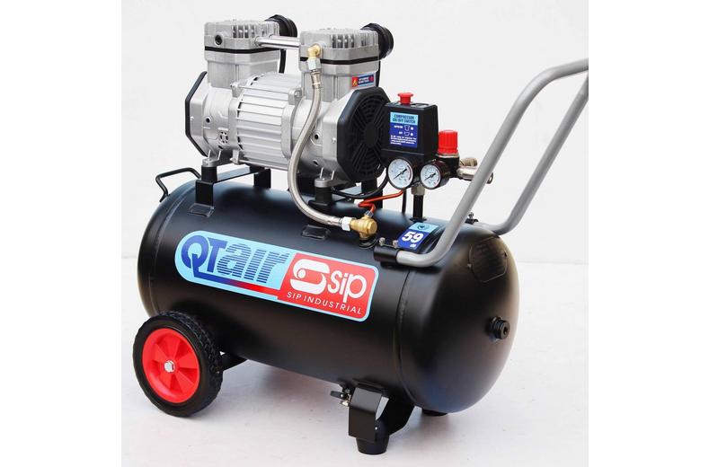 SIP QT AIR DD 1.5hp 50 Litre Ultra Low Noise Oil-Free Compressor SIP QT AIR DD 1.5hp 50 Litre Ultra Low Noise Oil-Free Compressor
