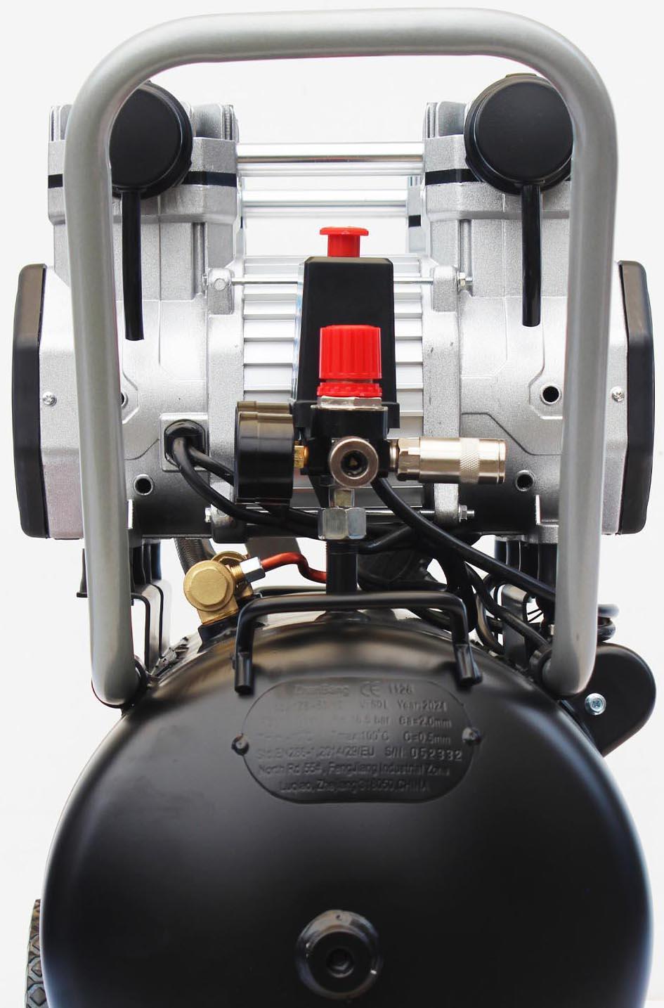 SIP QT AIR DD 3hp 50 Litre Ultra Low Noise Oil-Free Compressor