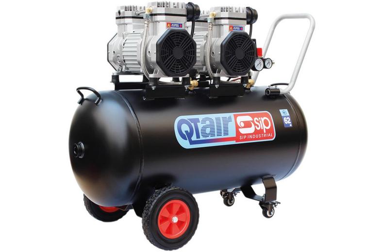 SIP QT AIR DD 3hp 100 Litre Ultra Low Noise Oil-Free Comprressor SIP QT AIR DD 3hp 100 Litre Ultra Low Noise Oil-Free Comprressor