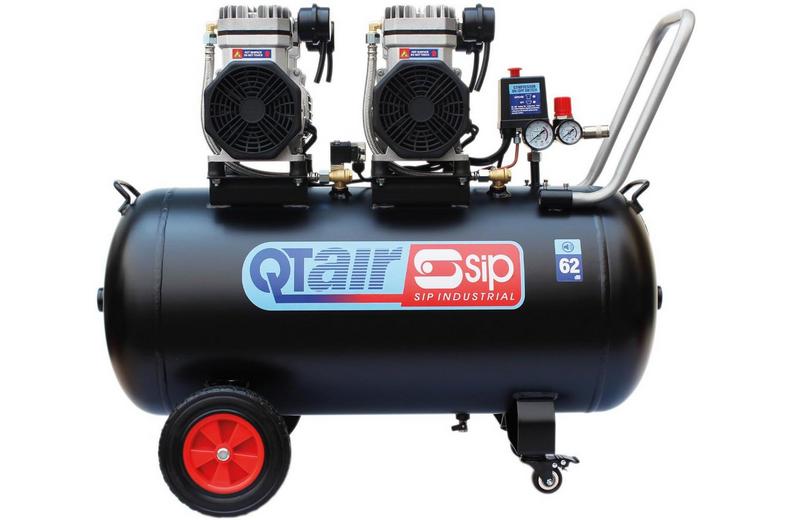 SIP QT AIR DD 3hp 100 Litre Ultra Low Noise Oil-Free Comprressor SIP QT AIR DD 3hp 100 Litre Ultra Low Noise Oil-Free Comprressor
