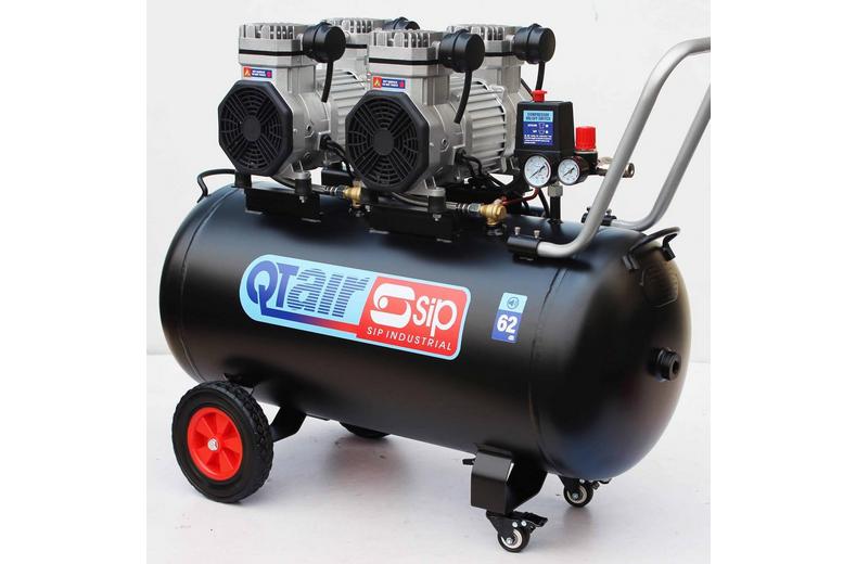 SIP QT AIR DD 3hp 100 Litre Ultra Low Noise Oil-Free Comprressor SIP QT AIR DD 3hp 100 Litre Ultra Low Noise Oil-Free Comprressor