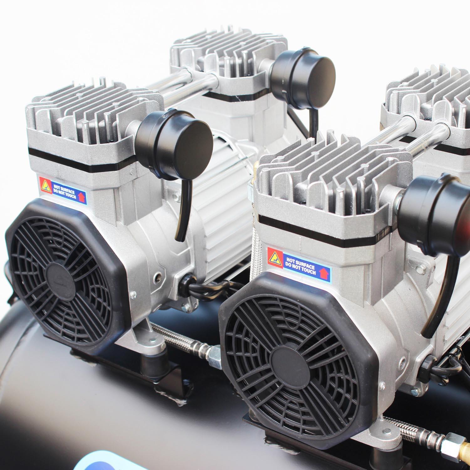 SIP QT AIR DD 3hp 100 Litre Ultra Low Noise Oil-Free Comprressor