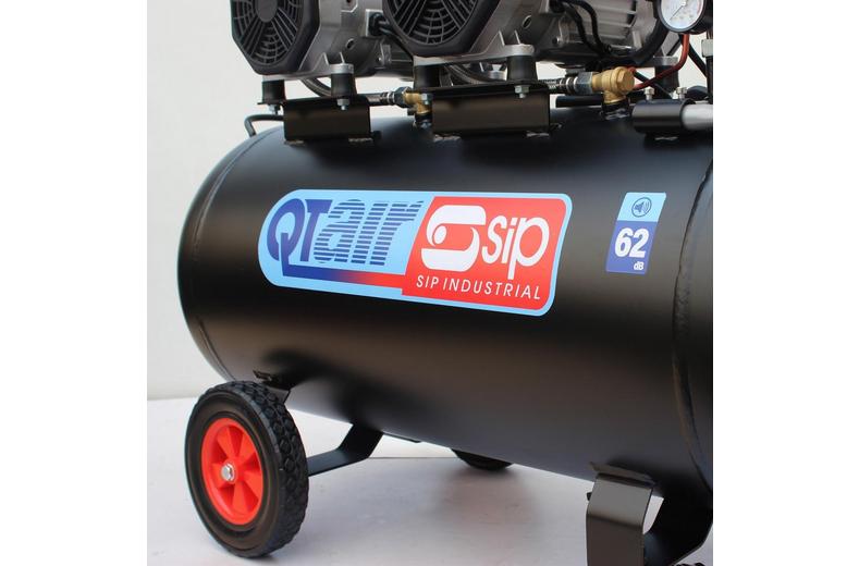 SIP QT AIR DD 3hp 100 Litre Ultra Low Noise Oil-Free Comprressor SIP QT AIR DD 3hp 100 Litre Ultra Low Noise Oil-Free Comprressor