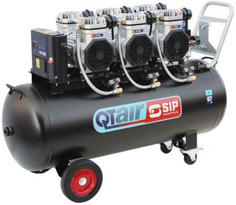 SIP QT AIR DD4.5hp 150 Litre Ultra Low Noise Oil-Free Compressor