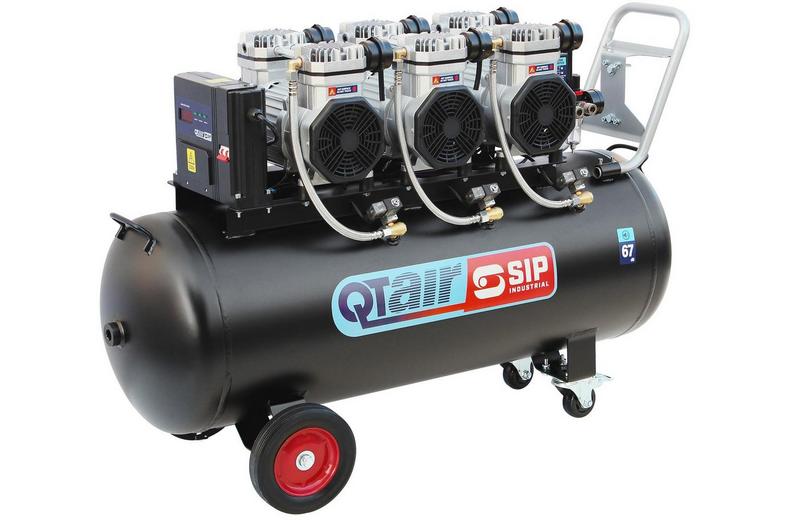 SIP QT AIR DD4.5hp 150 Litre Ultra Low Noise Oil-Free Compressor SIP QT AIR DD4.5hp 150 Litre Ultra Low Noise Oil-Free Compressor
