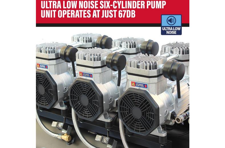 SIP QT AIR DD4.5hp 150 Litre Ultra Low Noise Oil-Free Compressor SIP QT AIR DD4.5hp 150 Litre Ultra Low Noise Oil-Free Compressor