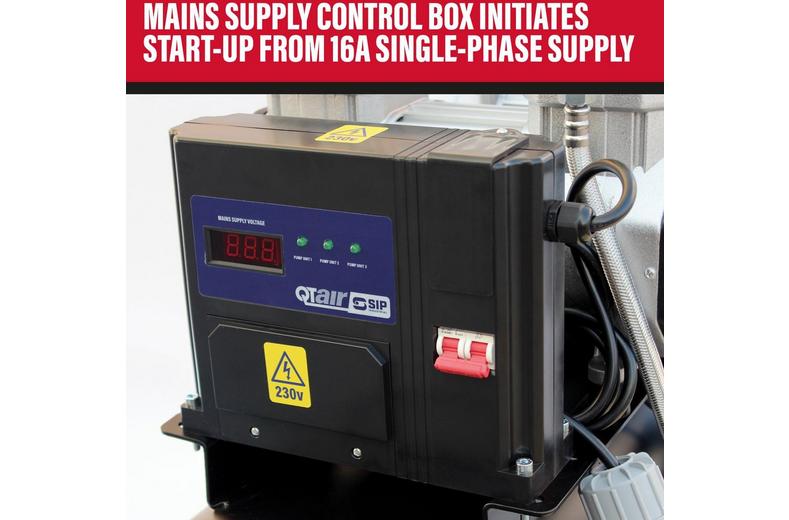 SIP QT AIR DD4.5hp 150 Litre Ultra Low Noise Oil-Free Compressor SIP QT AIR DD4.5hp 150 Litre Ultra Low Noise Oil-Free Compressor