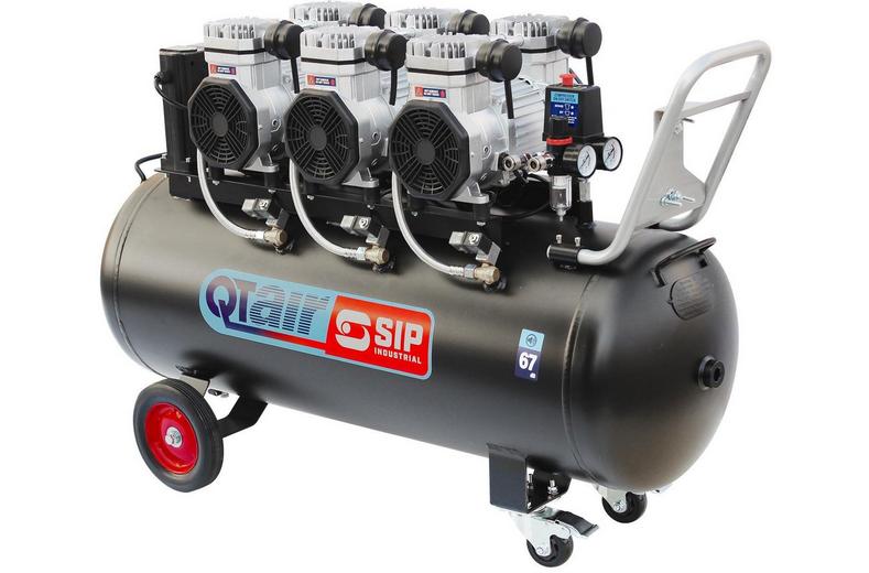SIP QT AIR DD4.5hp 150 Litre Ultra Low Noise Oil-Free Compressor SIP QT AIR DD4.5hp 150 Litre Ultra Low Noise Oil-Free Compressor