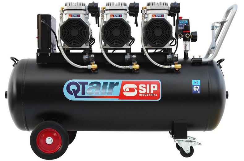 SIP QT AIR DD4.5hp 150 Litre Ultra Low Noise Oil-Free Compressor SIP QT AIR DD4.5hp 150 Litre Ultra Low Noise Oil-Free Compressor