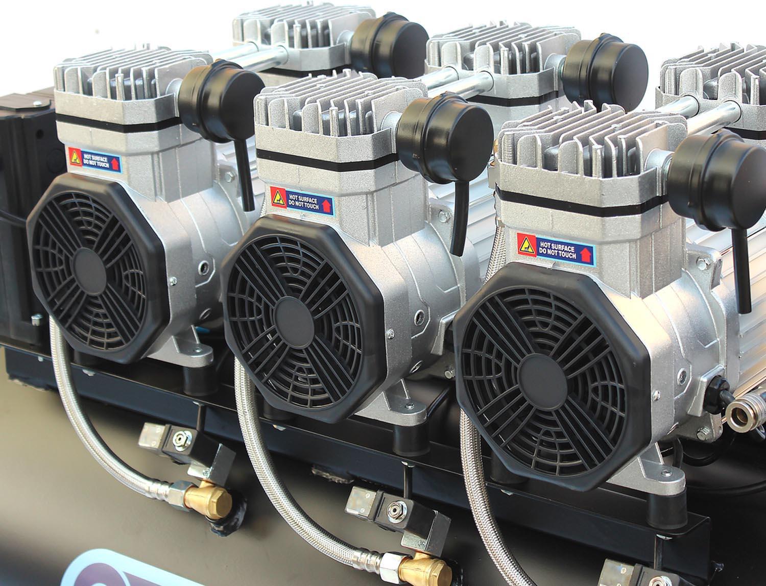 SIP QT AIR DD4.5hp 150 Litre Ultra Low Noise Oil-Free Compressor