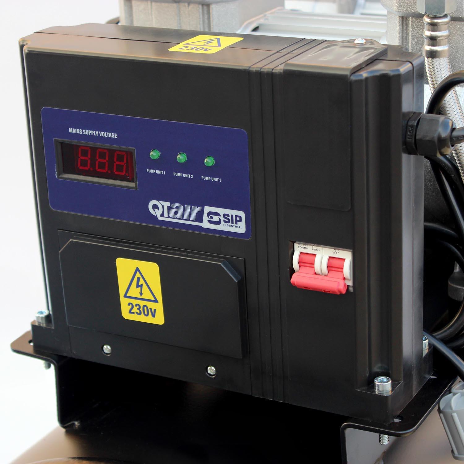 SIP QT AIR DD4.5hp 150 Litre Ultra Low Noise Oil-Free Compressor