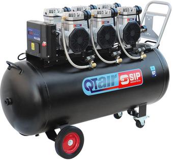 SIP QT AIR DD 4.5hp 200 Litre Ultra Low Noise Oil-Free Compressor