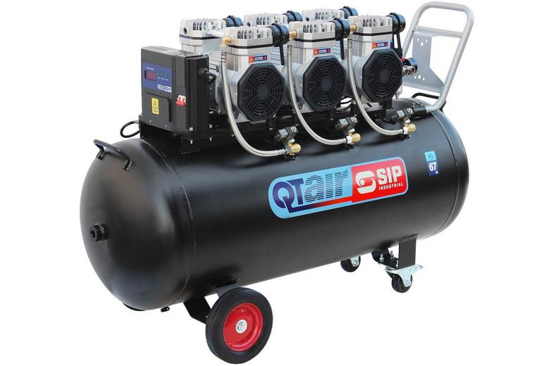 SIP QT AIR DD 4.5hp 200 Litre Ultra Low Noise Oil-Free Compressor SIP QT AIR DD 4.5hp 200 Litre Ultra Low Noise Oil-Free Compressor