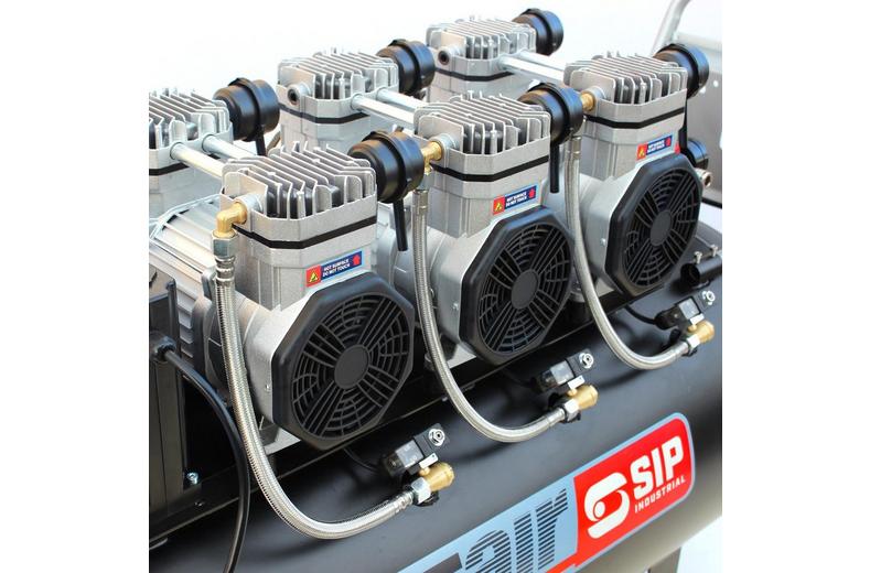 SIP QT AIR DD 4.5hp 200 Litre Ultra Low Noise Oil-Free Compressor SIP QT AIR DD 4.5hp 200 Litre Ultra Low Noise Oil-Free Compressor