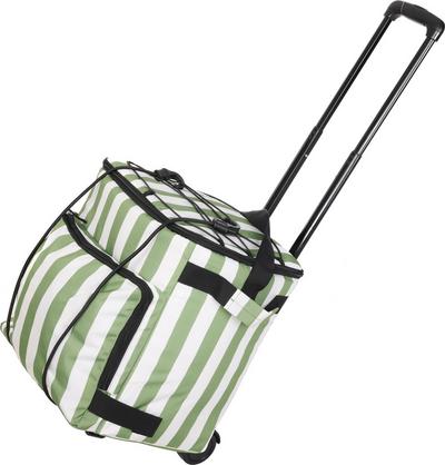 Halfords Striped 40L Coolbag Trolley Halfords Striped 40L Coolbag Trolley
