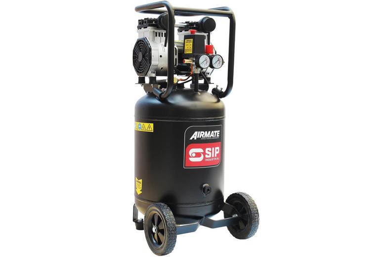 SIP DD 2hp 50 Litre Low Noise Oil-Free Vertical Compressor SIP DD 2hp 50 Litre Low Noise Oil-Free Vertical Compressor