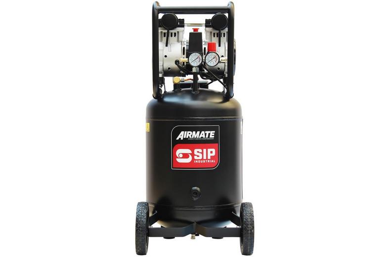 SIP DD 2hp 50 Litre Low Noise Oil-Free Vertical Compressor SIP DD 2hp 50 Litre Low Noise Oil-Free Vertical Compressor