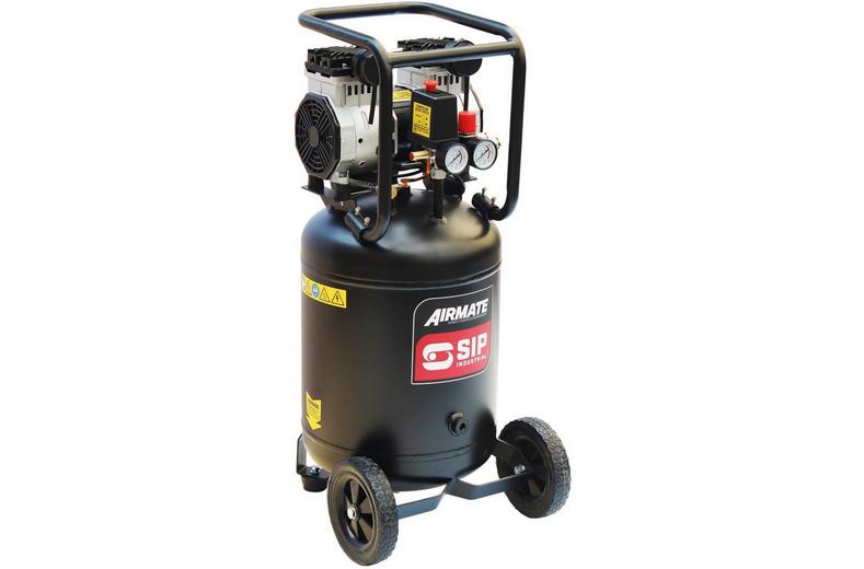 SIP DD 2hp 50 Litre Low Noise Oil-Free Vertical Compressor SIP DD 2hp 50 Litre Low Noise Oil-Free Vertical Compressor