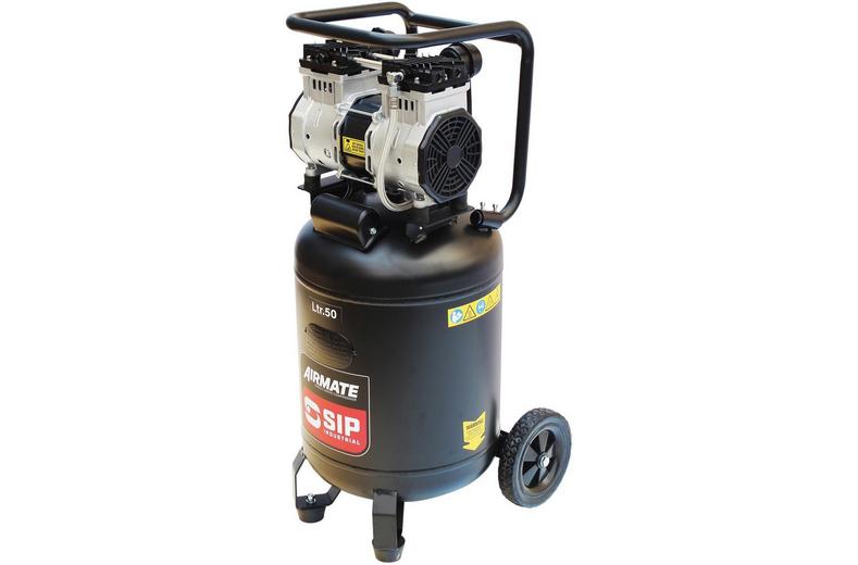 SIP DD 2hp 50 Litre Low Noise Oil-Free Vertical Compressor SIP DD 2hp 50 Litre Low Noise Oil-Free Vertical Compressor