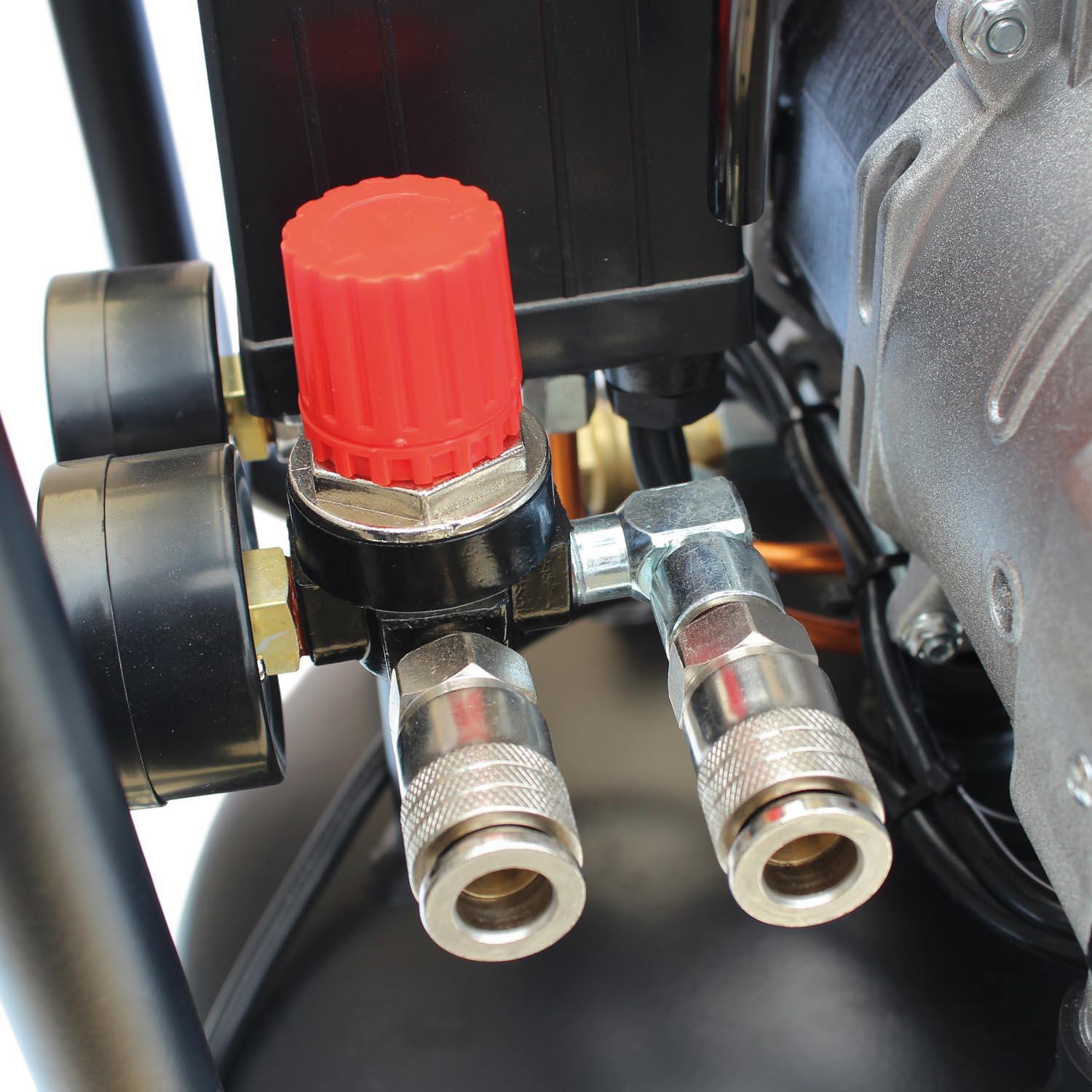 SIP DD 2hp 50 Litre Low Noise Oil-Free Vertical Compressor